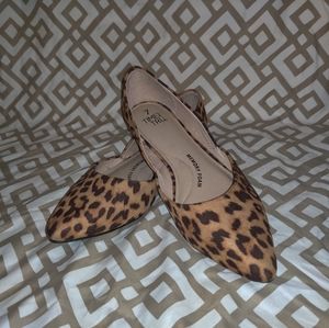 Leopard Print Flats